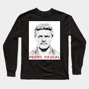 pedro pascal visual art Long Sleeve T-Shirt